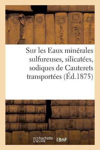 Cover image for Notice Sur Les Eaux Minerales Sulfureuses, Silicatees, Sodiques de Cauterets Transportees