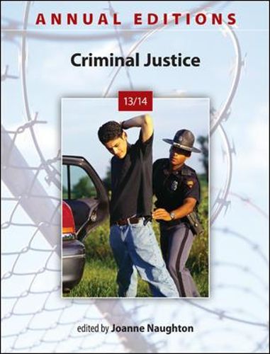 Cover image for Annual Editions: Criminal Justice 13/14