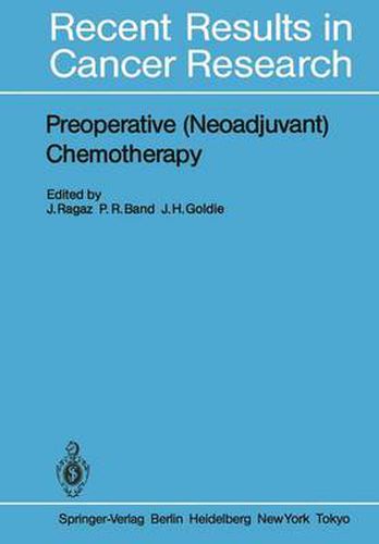 Cover image for Preoperative (Neoadjuvant) Chemotherapy