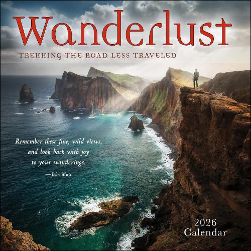 Cover image for Wanderlust 2026 Wall Calendar