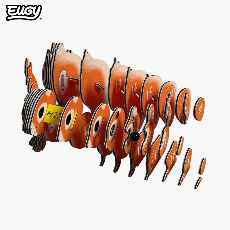 Squirrel EUGY Animal Puzzle