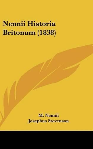 Cover image for Nennii Historia Britonum (1838)