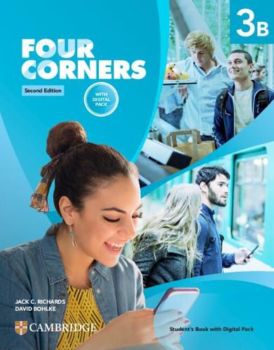 Cover image for Four Corners Level 3B Student's Book with Digital Pack