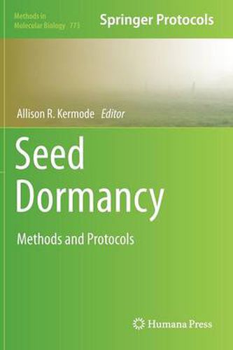 Cover image for Seed Dormancy: Methods and Protocols