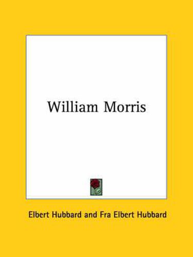 Cover image for William Morris