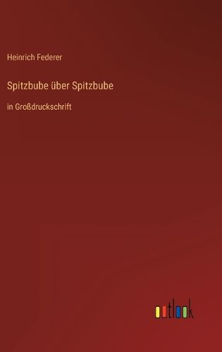 Cover image for Spitzbube ueber Spitzbube