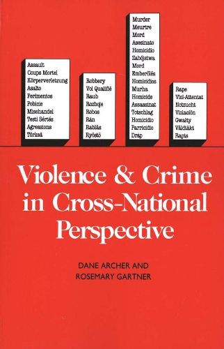 Cover image for Violence and Crime in Cross-National Perspective