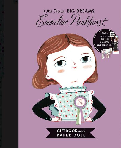Cover image for Little People, Big Dreams: Emmeline Pankhurst Paper Doll