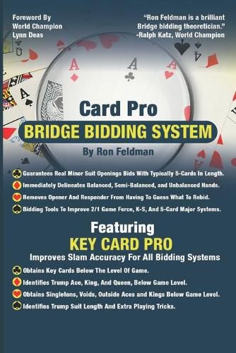 Cover image for Card Pro Bridge Bidding System: Paperback
