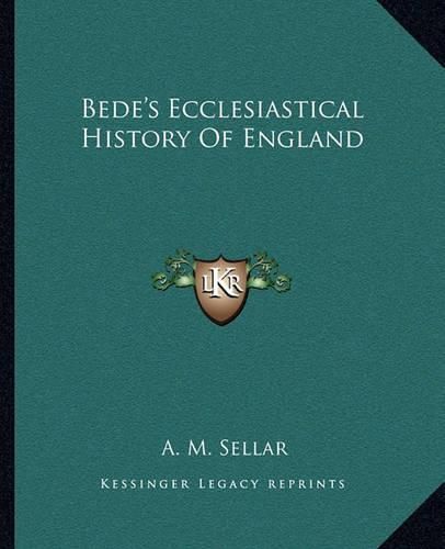 Cover image for Bede's Ecclesiastical History of England