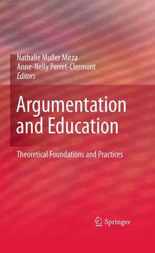 Cover image for Argumentation and Education: Theoretical Foundations and Practices