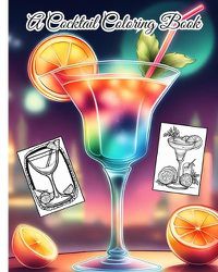 Cover image for A Cocktail Coloring Book