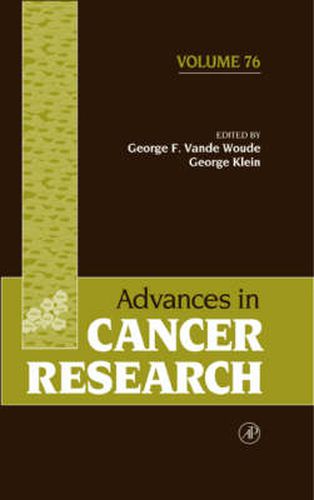 Cover image for Advances in Cancer Research