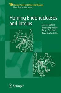 Cover image for Homing Endonucleases and Inteins