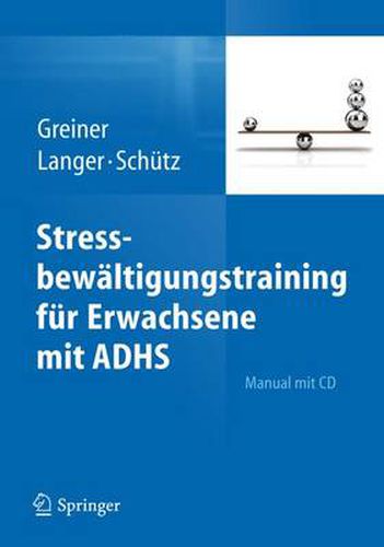Cover image for Stressbewaltigungstraining fur Erwachsene mit ADHS