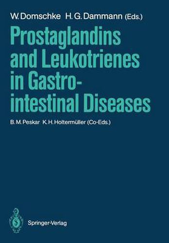 Cover image for Prostaglandins and Leukotrienes in Gastrointestinal Diseases