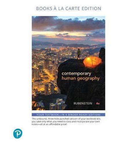 Cover image for Contemporary Human Geography, Books a la Carte Plus Mastering Geography with Pearson Etext -- Access Card Package