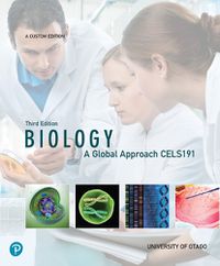 Cover image for Biology: A Global Approach - CELS191  (Custom Edition)