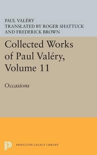 Cover image for Collected Works of Paul Valery, Volume 11: Occasions