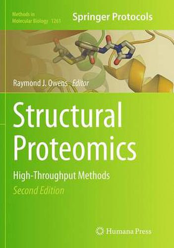 Cover image for Structural Proteomics: High-Throughput Methods