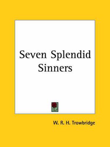 Cover image for Seven Splendid Sinners (1908)