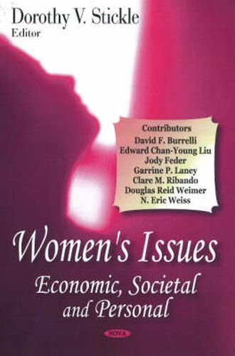 Cover image for Women's Issues: Economic, Societal, & Personal