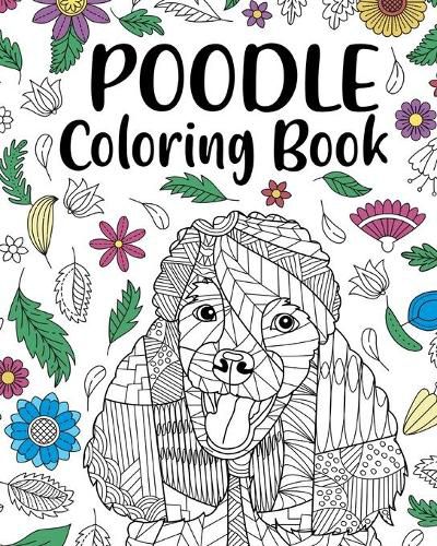 Cover image for Poodle Coloring Book