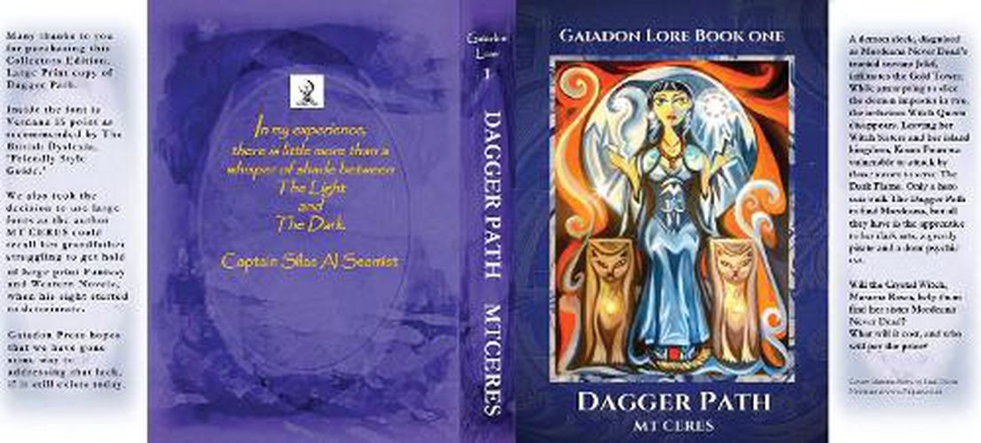 Cover image for Dagger Path. Collectors Edition: GAIADON LORE BOOK ONE