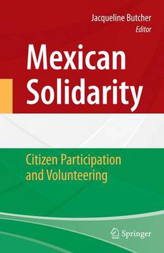 Cover image for Mexican Solidarity: Citizen Participation and Volunteering