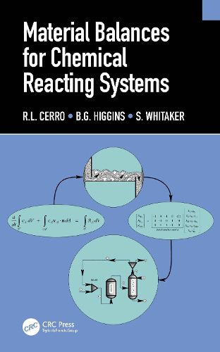 Cover image for Material Balances for Chemical Reacting Systems