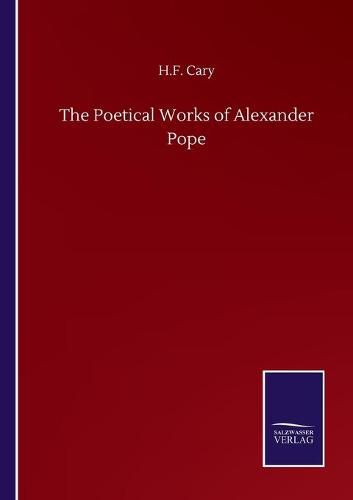 Cover image for The Poetical Works of Alexander Pope