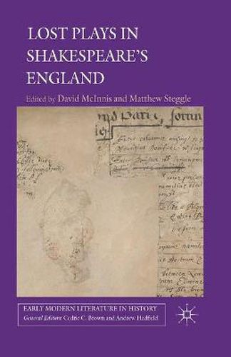 Cover image for Lost Plays in Shakespeare's England