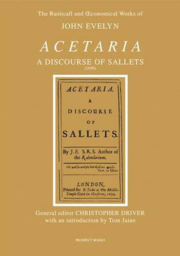 Cover image for Acetaria: A Discourse of Sallets