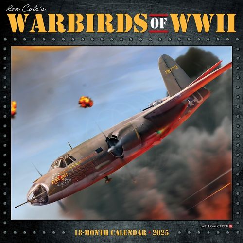 Cover image for Warbirds of WWII 2026 12 X 12 Wall Calendar