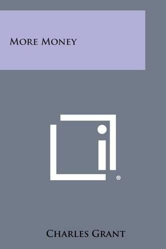 Cover image for More Money