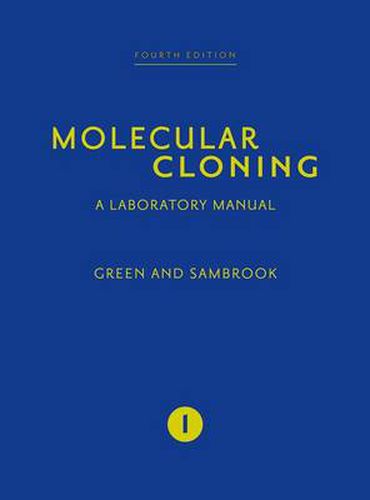 Cover image for Molecular Cloning: A Laboratory Manual (Fourth Edition): Three-Volume Set