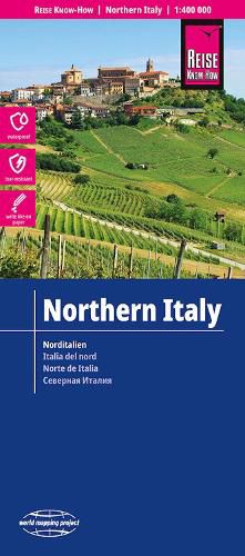 Cover image for Northern Italy Map
