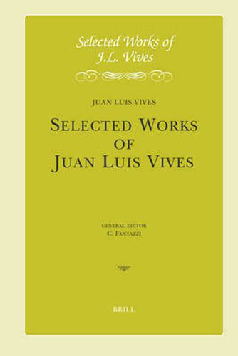 Cover image for J.L. Vives: De Institutione Feminae Christianae, Liber Primus: Introduction, Critical Edition, Translation and Notes