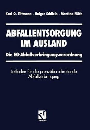 Cover image for Abfallentsorgung im Ausland