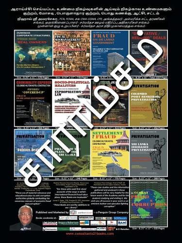 Cover image for Researched Real Case Studies & Contemporary Realities Fraud & Corruption, Economic Crime, Public Finance, Governance & Rule of Law