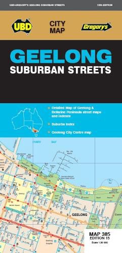Geelong Suburban Streets Map 385 15th