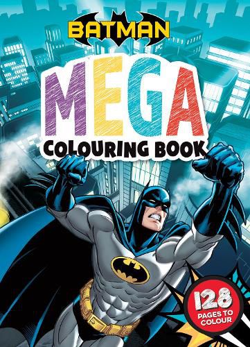 Cover image for Batman: Mega Colouring Book (DC)