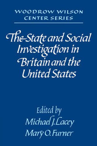 Cover image for The State and Social Investigation in Britain and the United States