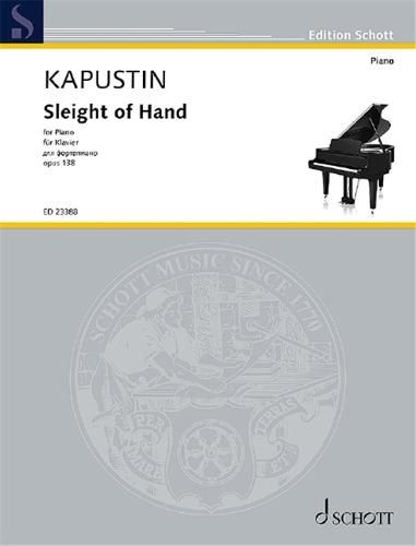 Cover image for Sleight of Hand Op. 138 Piano Solo