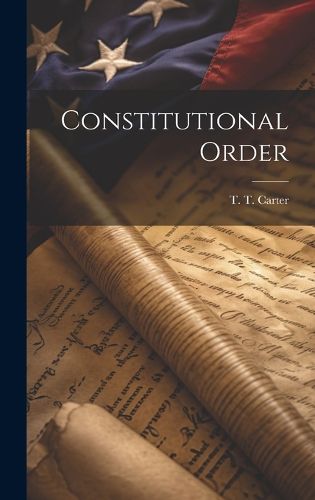 Cover image for Constitutional Order