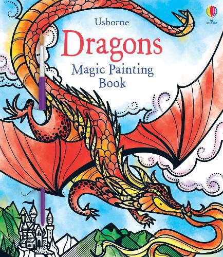 Cover image for Dragons Magic Painting Book
