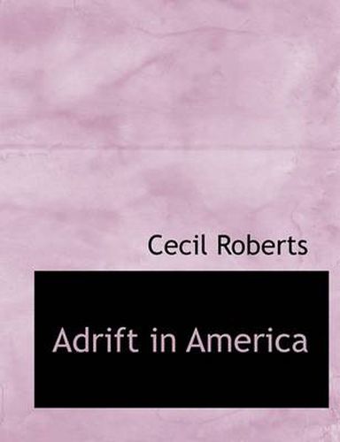 Cover image for Adrift in America