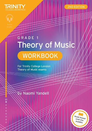 Cover image for Trinity College London Theory of Music Workbook Grade 1 (2nd edition)