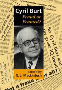 Cover image for Cyril Burt: Fraud or Framed?