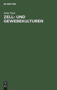 Cover image for Zell- und Gewebekulturen